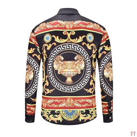 replica versace shirts free shipping|Versace knock off robes.